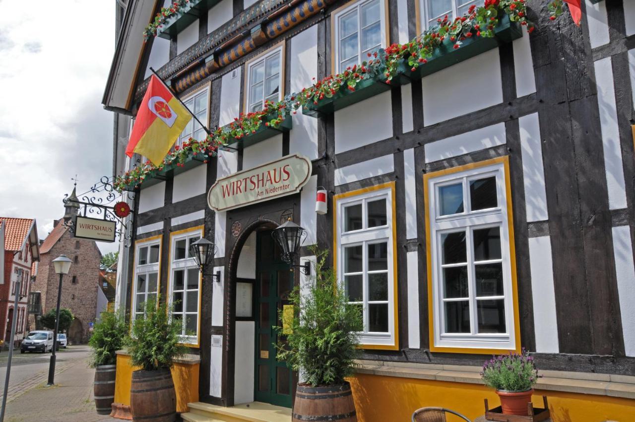 Wirtshaus Am Niederntor Hotel Blomberg  Eksteriør billede